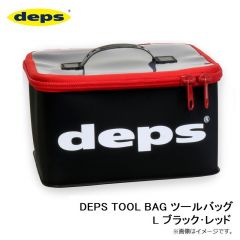 デプス　DEPS TOOL BAG ツールバッグ L ブラック・レッド