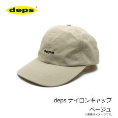 デプス　deps ナイロンキャップ ベージュ