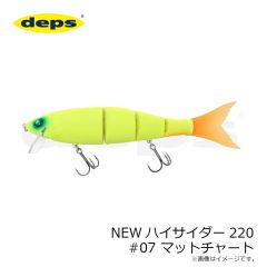 デプス　NEWハイサイダー220 #07 マットチャート