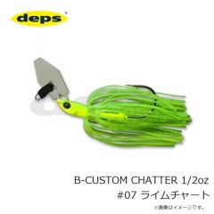 デプス　B-CUSTOM CHATTER 3/8oz #07 ライムチャート