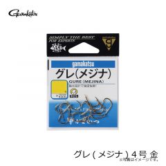 がまかつ　グレ(メジナ) 4号 金