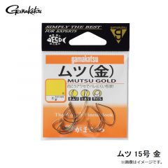 がまかつ　ムツ 15号 金