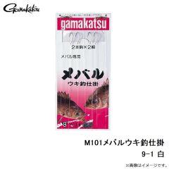がまかつ　M101メバル浮釣仕掛 9-1 白