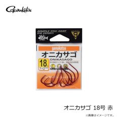 がまかつ　オニカサゴ 18号 赤