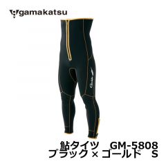 がまかつ　GM-5808　鮎タイツ(2mm厚)　LX　ブラック×レッド