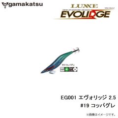 がまかつ　EG001 エヴォリッジ 2.5 #19 コッパグレ