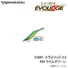 がまかつ　EG001 エヴォリッジ 2.5 #39 ライムグリーン