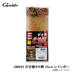 GM843 がま磯タモ網 40cm ブラック/レッド
