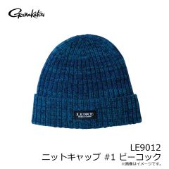 LE9012 ニットキャップ #1 ピーコック
