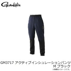 がまかつ　GM3717 アクティブインシュレーションパンツ M ブラック