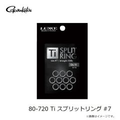 がまかつ　80-720 Ti スプリットリング #7