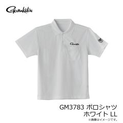 がまかつ　GM3783 ポロシャツ ホワイト L