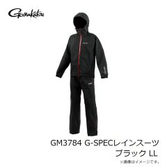 がまかつ　GM3784 G-SPECレインスーツ ブラック M