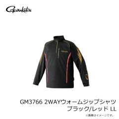 がまかつ　GM3796 コアサーモフーディ ブラック/ブラック 5L