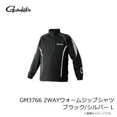 がまかつ　GM3796 コアサーモフーディ ブラック/ブラック 5L