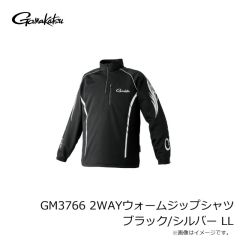 がまかつ　GM3796 コアサーモフーディ ブラック/ブラック 5L