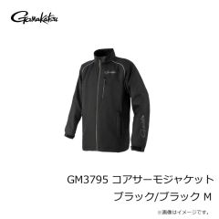 がまかつ　GM3794 プルオーバージップシャツ ブラック/ブラック 3L