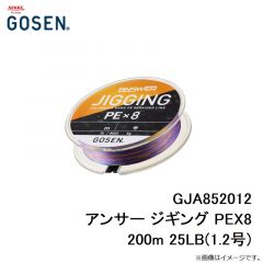 GJA852012 アンサー ジギング PEX8 200m 25LB(1.2号)

