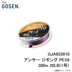 GJA853010 アンサー ジギング PEX8 300m 20LB(1号)
