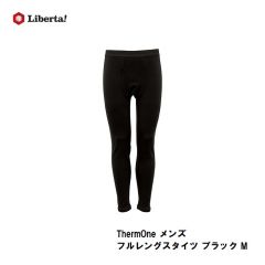 リベルタ　ThermOne メンズ フルレングスタイツ ブラック M