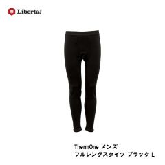 リベルタ　ThermOne メンズ フルレングスタイツ ブラック L