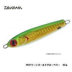 ダイワ（Daiwa）　紅牙 ベイメタル真鯛　40g　PHグリーンゴールドグローベリー　タイジギ メタルジグ マダイ釣り