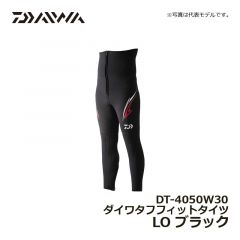 ダイワ（Daiwa）　DT-4050W30　ダイワ タフフィットタイツ　LO　ブラック　鮎釣り 鮎タイツ フットウェア