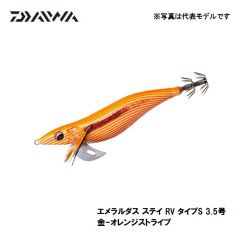 ダイワ (Daiwa)　エメラルダス ステイ RV タイプS 3.5号  金-オレンジストライプ　エギ