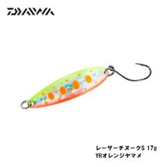 ダイワ　レーザーチヌークS  17g　YRオレンジヤマメ　ルアー　トラウト　自然渓流　スプーン