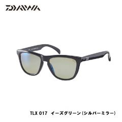 ダイワ (Daiwa)　TLX  017　イーズグリーン (シルバーミラー)　アイウエア　偏光グラス　サングラス