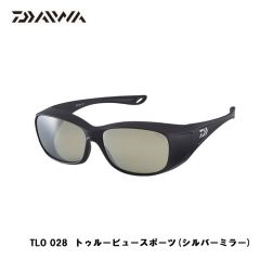 ダイワ (Daiwa)　TLO 028  トゥルービュースポーツ (シルバーミラー)　アイウエア　偏光グラス　サングラス　マルチオーバーグラス