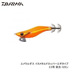 ダイワ エメラルダス イカメタルドロッパーエギタイプ 1.8号 夜光-赤白