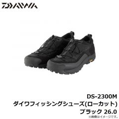 DS-2300M ダイワフィッシングシューズ(ローカット) ブラック 25.0
