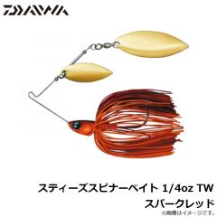 スティーズスピナーベイト 1/4oz TW スモークシャッド
