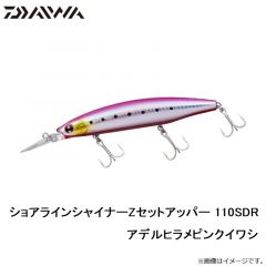 ダイワ　ショアラインシャイナーZセットアッパー 110SDR アデルヒラメピンクイワシ