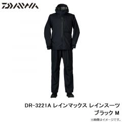ダイワ　DR-3221A レインマックス レインスーツ ブラック M