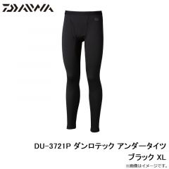 ダイワ　DU-3721P ダンロテック アンダータイツ ブラック XL