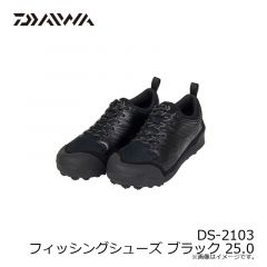 ダイワ　DS-2103 フィッシングシューズ ブラック 25.0cm