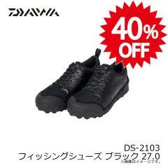 ダイワ　DS-2103 フィッシングシューズ ブラック 27.0cm【在庫限り特価】