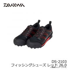 ダイワ　DS-2103 フィッシングシューズ レッド 26.0cm