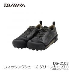 ダイワ　DS-2103 フィッシングシューズ グリーンカモ 27.0cm
