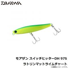 ダイワ　モアザン スイッチヒッターDH 97S ラトリンマットライムチャート