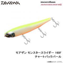 ダイワ　モアザン モンスタースライダー 160F チャートバックパール