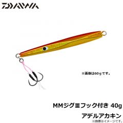 ダイワ　MMジグ3フック付き 30g アデルピンク