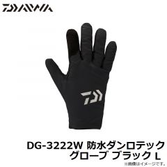 ダイワ　DG-3222W 防水ダンロテックグローブ ブラック M