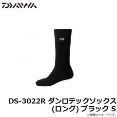 DS-3022R ダンロテックソックス(ロング) ブラック S