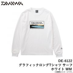 ダイワ　DE-6122 グラフィックロングTシャツ サーフ ブラック L