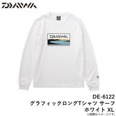 ダイワ　DE-6122 グラフィックロングTシャツ サーフ ブラック L