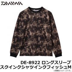 ダイワ　DE-8922 ロングスリーブスクインクシャツ インクフィッシュ M