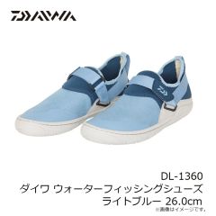 ダイワ　DL-1360 ダイワ ウォーターフィッシングシューズ ライトブルー 26.0cm